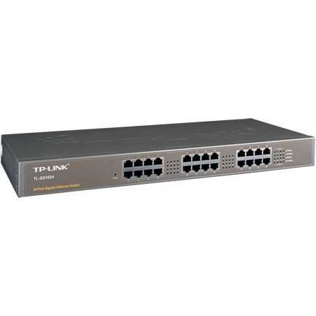 TP-Link TP-Link TL-SG1024 Unmanaged Gigabit Rackmount Switch ขนาด 24 port ความเร็ว 10/100/1000Mbps