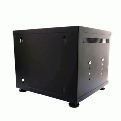 G6-40040 19” GERMAN MINI STEEL BOX w/Shelf (Black) ตู้ Rack ขนาดเล็ก 40x40x30cm
