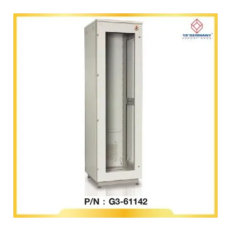 ตู้ Rack 42U G3-61142 19” GERMAN RACK Cabinet 42U 60x110x205cm.