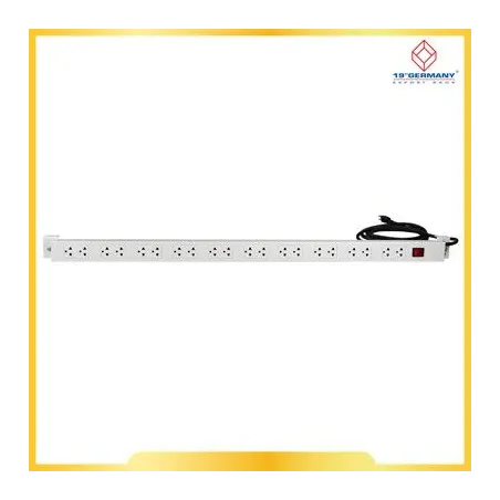 G7-00020 19” 19" GERMANY AC Power Distribution 20 Universal Outlet 3M.