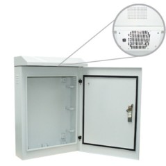 Link UV-9004 ตู้เหล็กกันน้ำ Outdoor Steel Cabinet Type 2 IP54 (75x50x15.8)