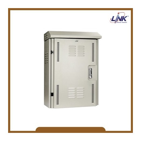 UV-9012H ตู้เหล็กกันน้ำ Two Layer Door Outdoor Steel Cabinet IP43 68x46.8x26.8cm