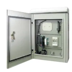 UV-9012H ตู้เหล็กกันน้ำ Two Layer Door Outdoor Steel Cabinet IP43 68x46.8x26.8cm