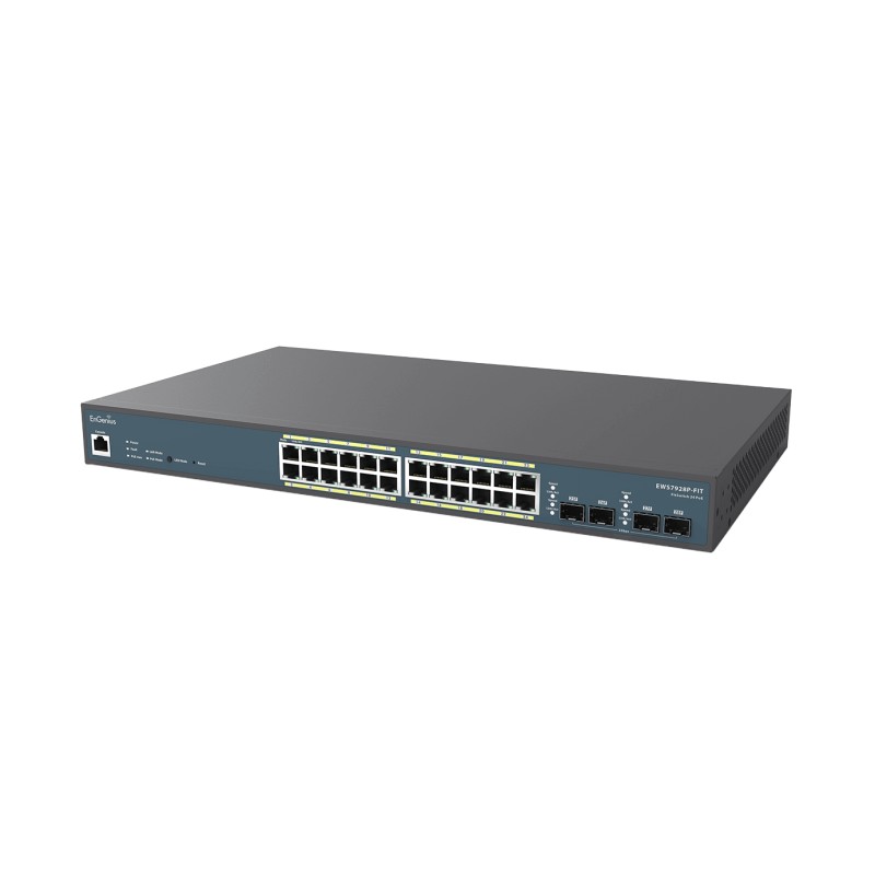 Engenius EWS7928P-FIT FITSwitch Managed Gigabit 24-Port 240W PoE+ Switch 4 SFP Port