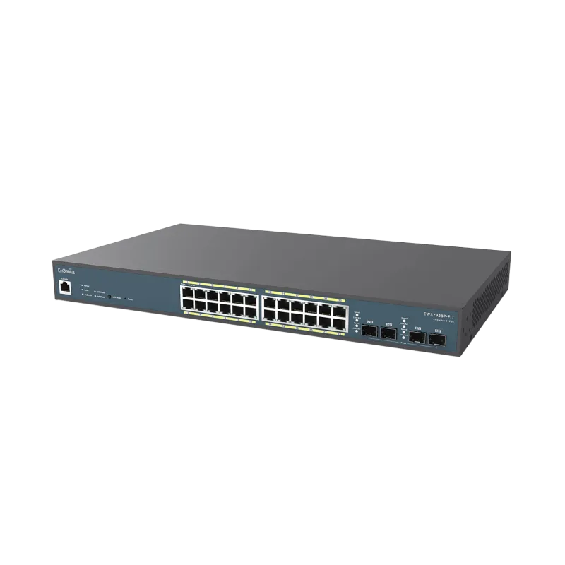 Engenius EWS7928P-FIT FITSwitch Managed Gigabit 24-Port 240W PoE+ Switch 4 SFP Port