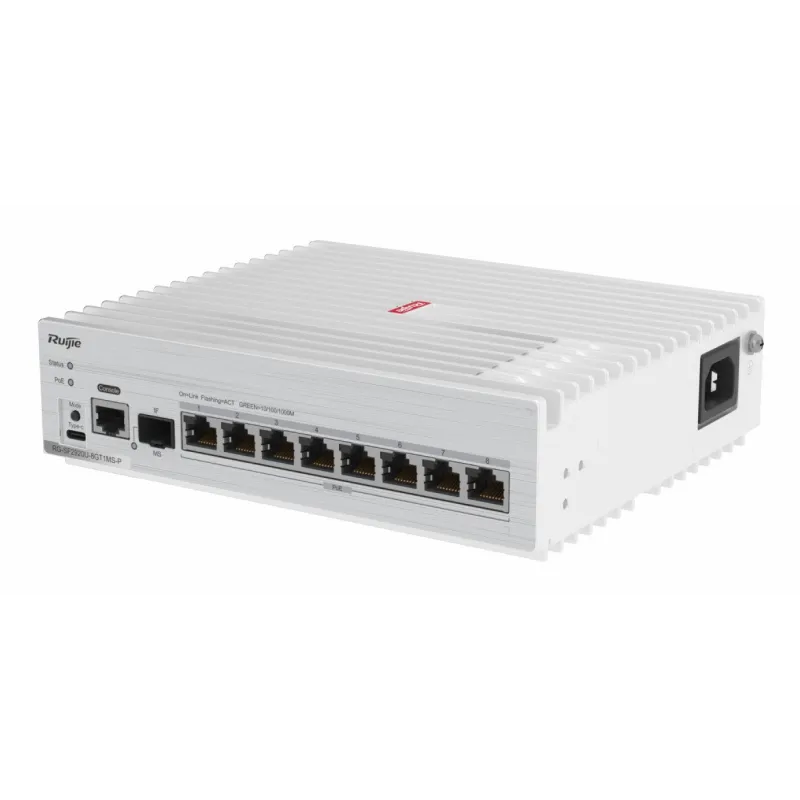 Ruijie RG-SF2920-8GT2MG2XS 8-Port GE All-Optical Switch, 2.5G Port Lan, SFP+