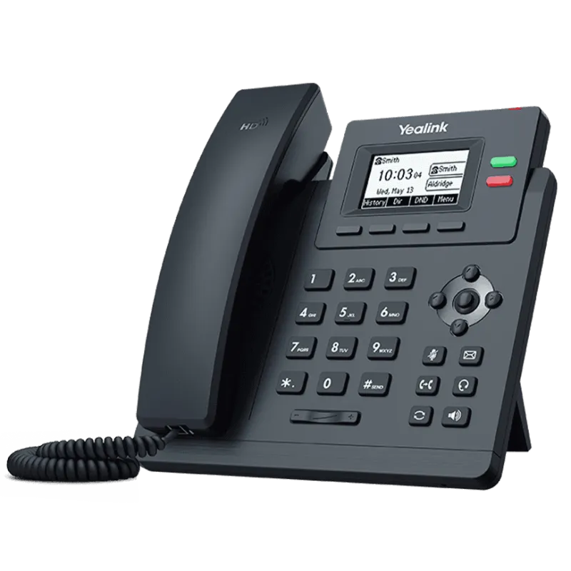 Yealink SIP-T31G IP-Phone, 2 SIP Account, Opus codec รองรับ POE