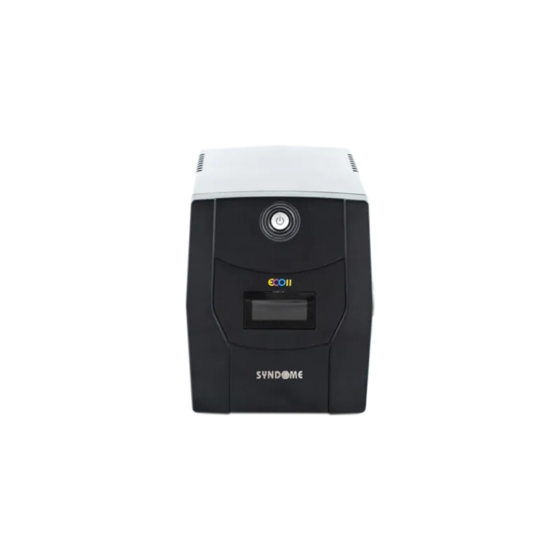 Syndome ECO II-1000-LCD เครื่องสำรองไฟฟ้า UPS Stabilizer ขนาด 1000VA 630WATT