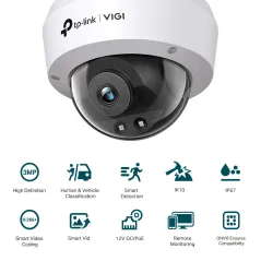 VIGI C230I TP-Link 3MP IR Dome Network Camera ความละเอียด 3MP