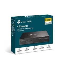 VIGI NVR1004H-4P TP-Link 4 Channel PoE+ Network Video Recorder