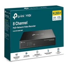 VIGI NVR1008H-8MP TP-Link 8 Channel PoE+ Network Video Recorder