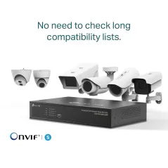 VIGI NVR1008H-8MP TP-Link 8 Channel PoE+ Network Video Recorder