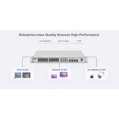 RG-NBS3100-24GT4SFP-P Reyee L2 Cloud Managed POE Switch 24 Port Gigabit 370W