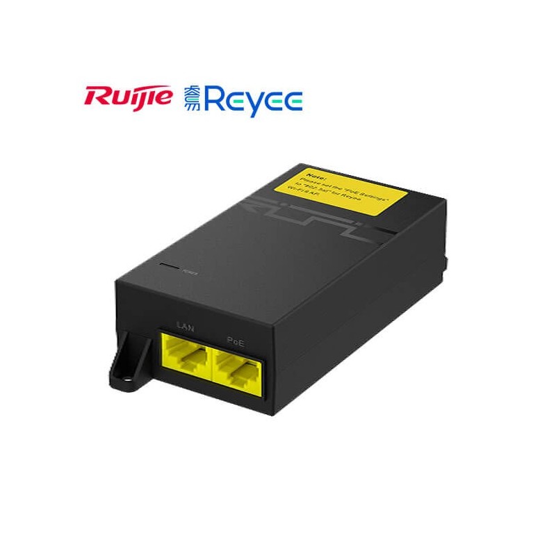 Ruijie RG-POE-AT30 POE Injector POE+ 52VDC 30W Port Gigabit