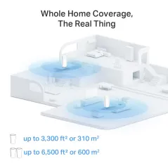 TP-LINK Deco XE200 (1-Pack) AXE11000 Whole Home Mesh Wi-Fi 6E System