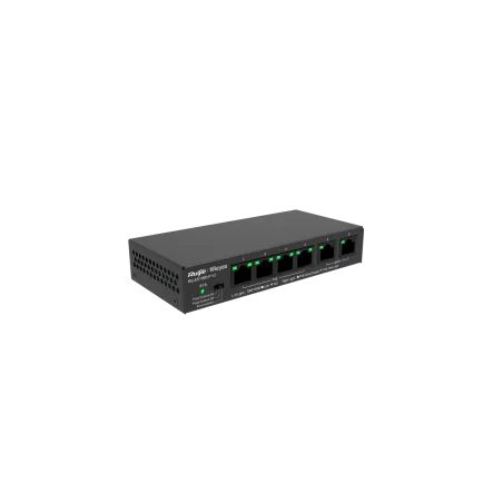 RG-ES106D-P V2 Reyee 100Mbps Desktop POE Switch 6 Port จ่ายไฟ 4 Port 58W