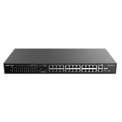 RG-ES126S-P V2 Reyee 100Mbps POE Switch 26 Port จ่ายไฟ 24 Port 370W