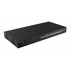 RG-ES126S-P V2 Reyee 100Mbps POE Switch 26 Port จ่ายไฟ 24 Port 370W