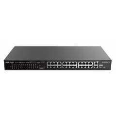 RG-ES126S-LP V2 Reyee 100Mbps POE Switch 26 Port จ่ายไฟ 24 Port 180W