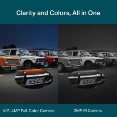 VIGI C540-W TP-Link VIGI 4MP Outdoor Full-Color Wi-Fi Network Camera