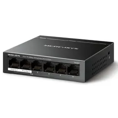 MS106LP Mercusys 6-Port 10/100Mbps Desktop Switch with 4-Port PoE+ 40W