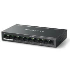 MS110P Mercusys 10-Port 10/100Mbps Desktop Switch 8-Port PoE+ 65W