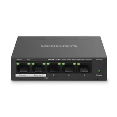 Mercusys MS105GP 5-Port Gigabit POE Switch, 4-Port PoE+ 65W