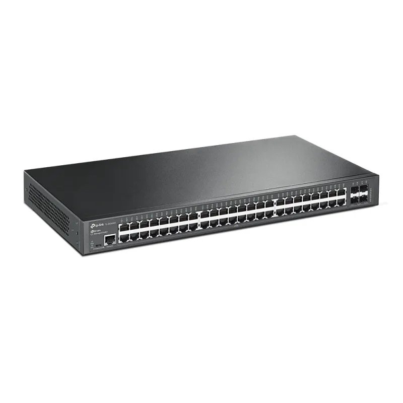 TL-SG3452X TP-LINK JetStream 48-Port Gigabit L2+ Managed Switch, 4 10GE SFP+ Slots