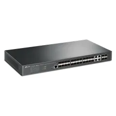 TL-SG3428XF TP-LINK JetStream 24-Port SFP L2+ Managed Switch, 4-Port 10GE SFP+