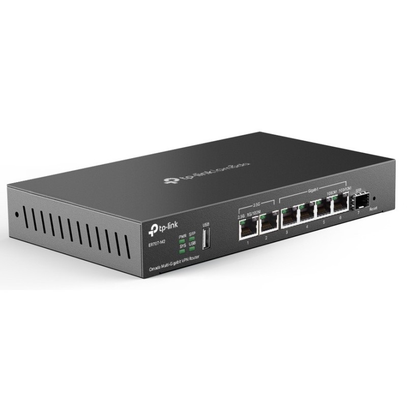ER707-M2 TP-LINK Omada Multi-Gigabit VPN Router, 6 WAN Internet