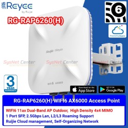 Ruijie Networks Reyee RG-RAP6260(H) AX6000 High-Density Outdoor Omni-Directional Access Point
