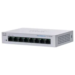 CBS110-8T-D-EU Cisco Unmanaged Gigabit Switch 8 Port ความเร็ว Gigabit