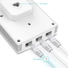 EAP655-WALL TP-LINK AX3000 Wall Plate WiFi 6 Access Point