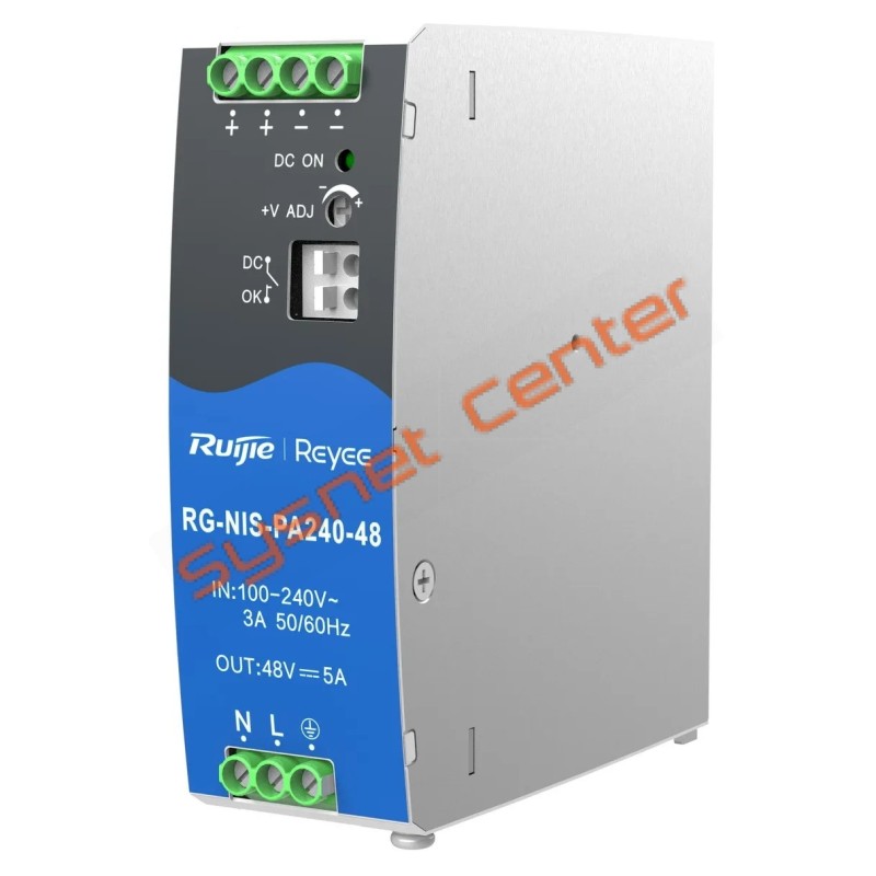 Reyee RG-NIS-PA240-48 AC/DC 240W DIN-Rail Power Supply
