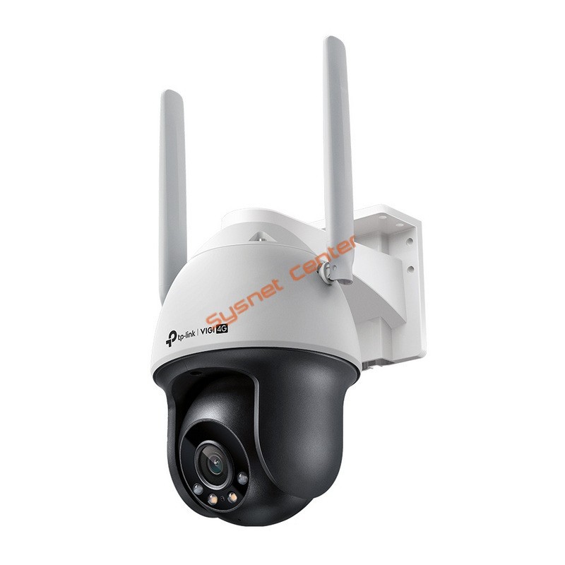 VIGI C540-4G TP-Link VIGI 4MP Outdoor Full-Color 4G-LTE Pan/Tilt Network Camera