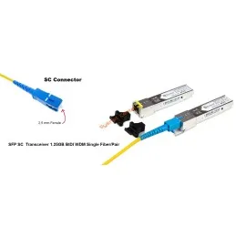 SFP Module BSFP-SM1315K-SC 1.25G Simplex Set คู่หัว/ท้าย