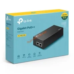 PoE Injector TP-Link TL-POE170S Port Gigabit IEEE802.3bt 60W