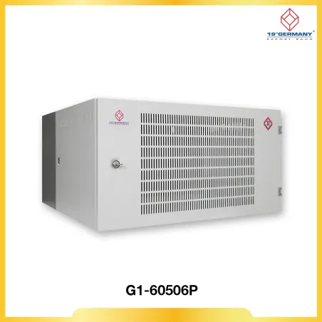 ตู้ Rack 6U 19" GERMAN Perforated. WALL RACK G1-60506P 60x50x32cm
