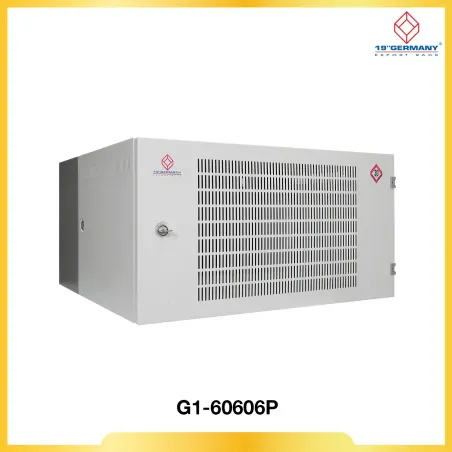 ตู้ Rack 6U 19" GERMAN Perforated. WALL RACK G1-60606P 60x60x32cm