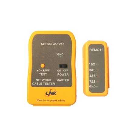 Link US-8010 Enhanced UTP Cable Tester (Yellow)