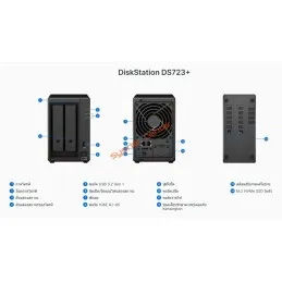 Synology NAS DiskStation DS723+ Network Attatch Storage 2Bay