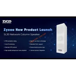 Network Speaker Zycoo SL30 Network Column Speaker (SMALL)