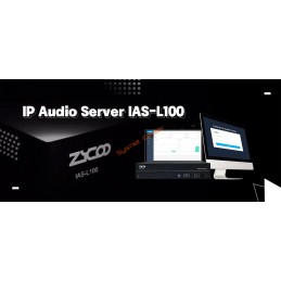 IP Audio Server Zycoo IAS-L100 IP Audio Center License 100 Enpoint