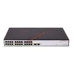 S1600V2-26P-HPWR H3C L2 Managed POE Switch 24 Port Gigabit, 2 SFP, POE 370W