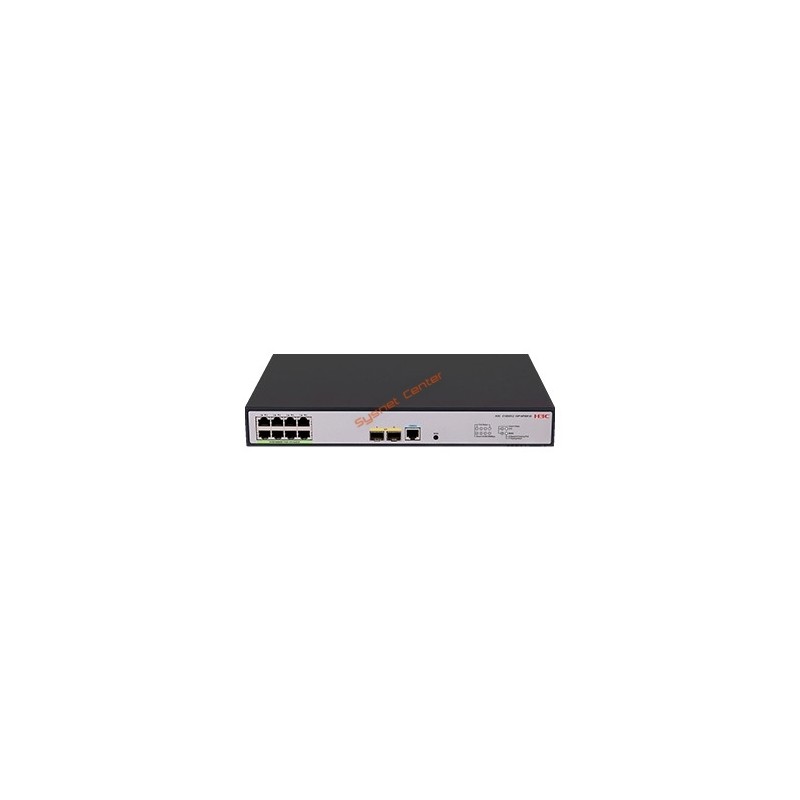 H3C S1850V2-10P-HPWR-EI L2 Managed POE Switch 8 Port Gigabit, 2 SFP, POE 125W