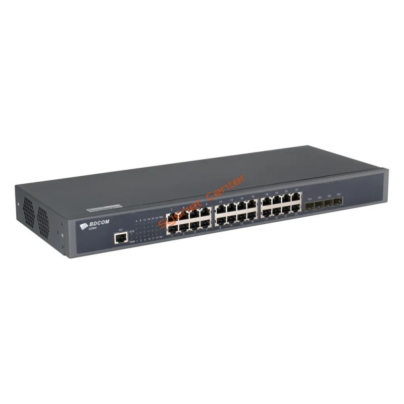 BDCom S2900-24T4X L3-lite Managed Switch 24 Port, 4 SFP+