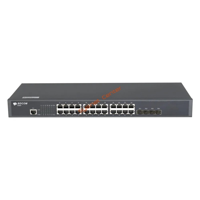 BDCom S2900-24T4X L3-lite Managed Switch 24 Port, 4 SFP+