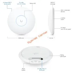 U7-Pro Ubiquiti UniFi 7 Pro Access Point Wi-Fi 7 Tri-Band, 9.3Gbps