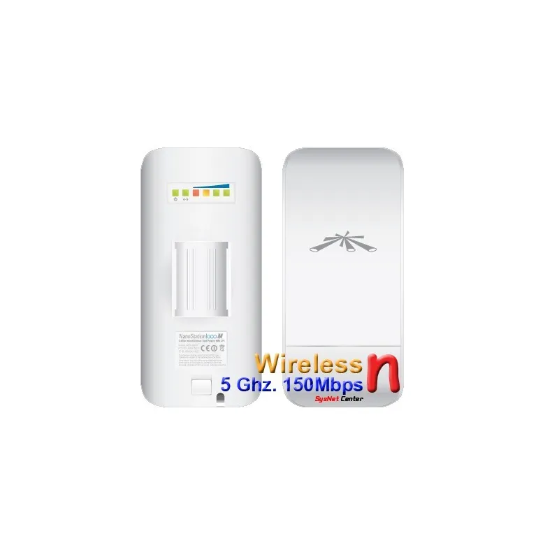 Ubiquiti NanoStation Loco M5 Access Point Outdoor 5GHz 150Mbps พร้อม POE ในชุด