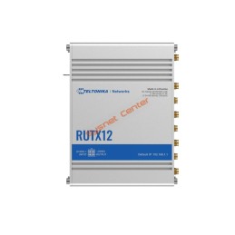 Teltonika RUTX12 Industrial Dual-4G/LTE VPN Router 2 Sim Slot, ทนอุณหภูมิ 75C